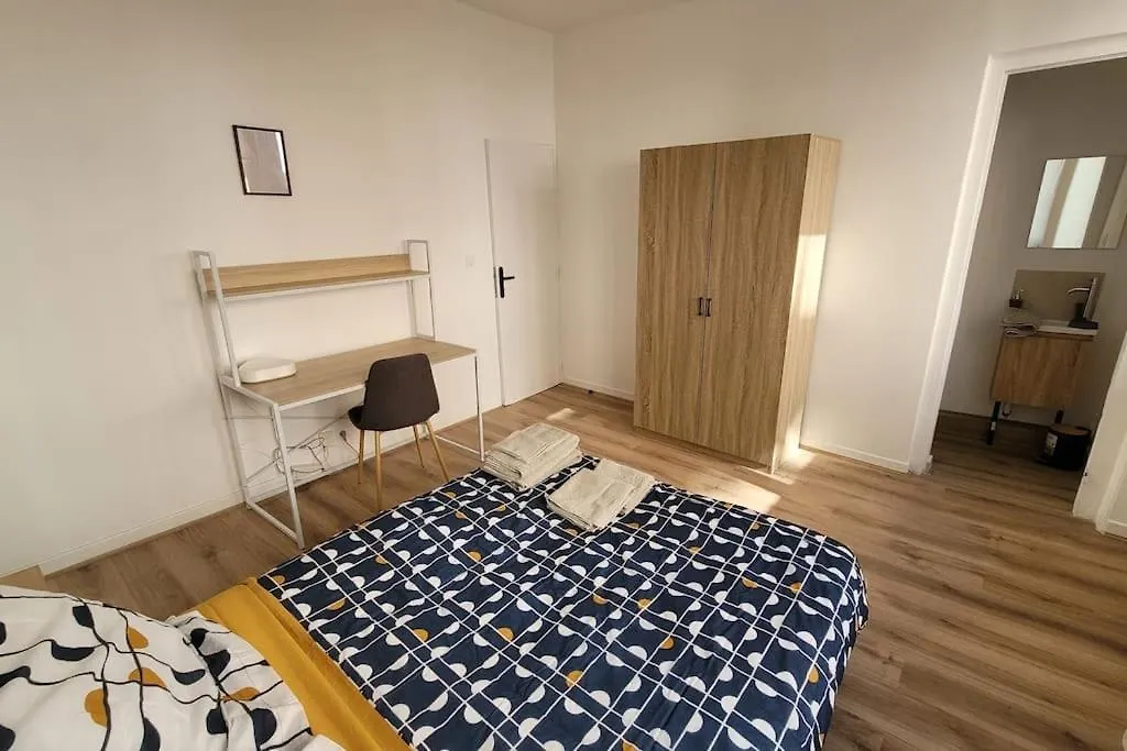 Bel Appart' 3 Chambres 3 Sdb Au Centre-Ville St Etienne Saint-Etienne  0*, Saint-Etienne (Loire)